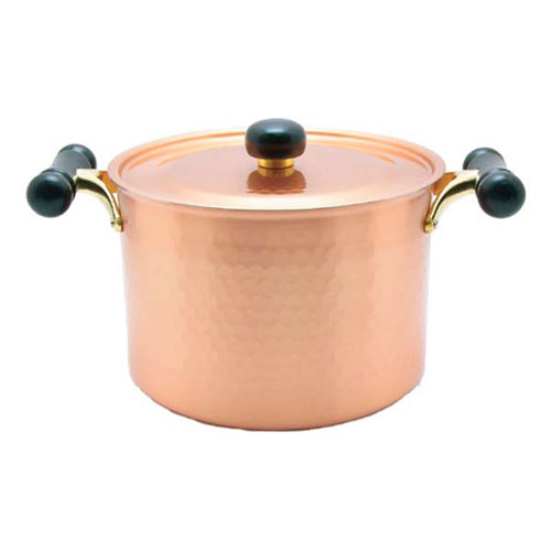 Copper Pots - 銅IHアンティック 深型鍋 IH-103 22cm