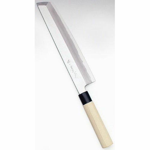 堺實光 特製霞 骨切 片刃 24cm 34418