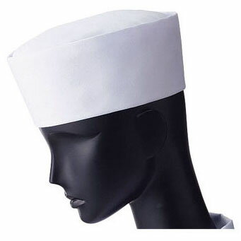 丸帽子 抗菌 ホワイト 白 M FH-20 サーヴォ サンペックスイスト 業務用 ユニフォーム 制服 帽子