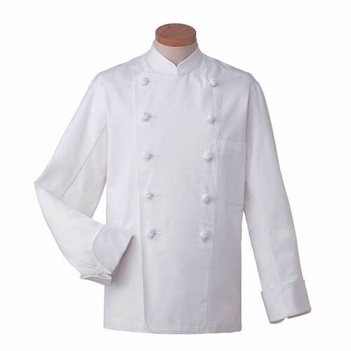 Oコックコート ホワイト 白 L KC-407 サーヴォ サンペックスイスト 業務用 ユニフォーム 制服