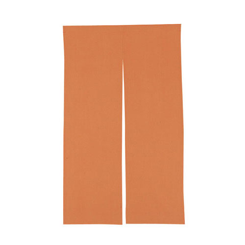 半間のれん 粋無地 大 あかね YNLA8