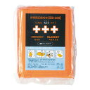 【送料無料】足立織物 非常用圧縮難燃毛布ふりーも 10枚入 EB-305BOX