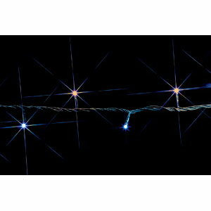 ジェフコム LEDルミネーション 連結タイプ LEDストリング 5m 白・電球色 SJ-E05-05WL