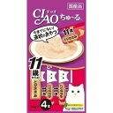 いなばペットフード CIAO チャオ ちゅーる 11歳からのとりささみ 14g×4個