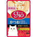 いなばペットフード CIAO チャオ パウチ かつお・おかか入り 40g