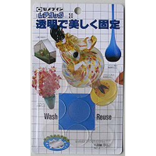 -------------------------------------------------------------- 画像はイメージです。 ※ PC環境により実際の色味や質感と異なって表示される場合がございます。 ※ 部品・パーツなどの一部の商品では本体の商品画像を使用しております。 ※ 製品の仕様・画像・パッケージは、メーカー側から予告なく変更される場合があります。 -------------------------------------------------------------- 用途：置物などを固定。転倒防止、すべり止め、キズつき防止に。特長：透明で目立たない、貼ってはがせる、洗えばまた使えるサイズ：30mmφ色：透明入り数：9個 【#138】