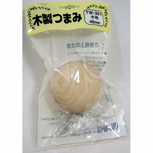 樂天商城 - 和気産業 WAKI 木製ツマミ TW-301 生地