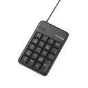 エレコム ELECOM 2ポートUSB2.0HUB付USBテンキーボード TK-TCM012BK(2)