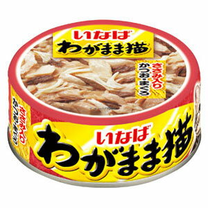猫粮 - いなばペットフード わがまま猫 ささみ入りかつお・まぐろ 115g 3751890