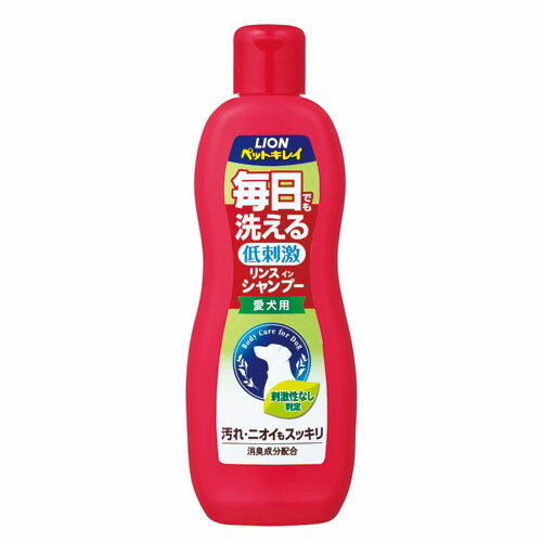 ライオン商事 ペットキレイ 毎日でも洗えるリンスインシャンプー 330ml 3670247