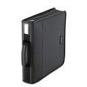 エレコム ELECOM CD/DVDファスナーケース CCD-SS160BK