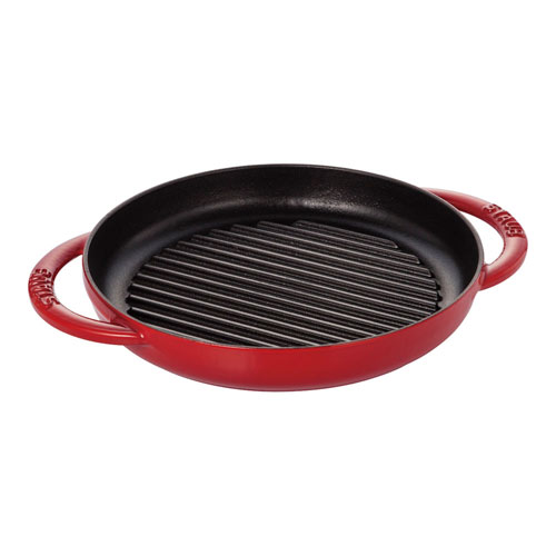 グリルフライパン 【送料無料】ストウブ staub ピュアグリル 30cm チェリー 40511-525 日本正規品業務用