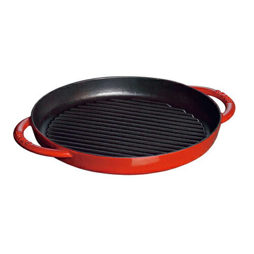 【送料無料】ストウブ staub ピュアグリル 26cm チェリー 40510-309 日本正規品業務用