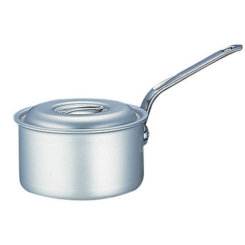 北陸アルミ ホクア アルミ マイスター片手深型鍋 21cm