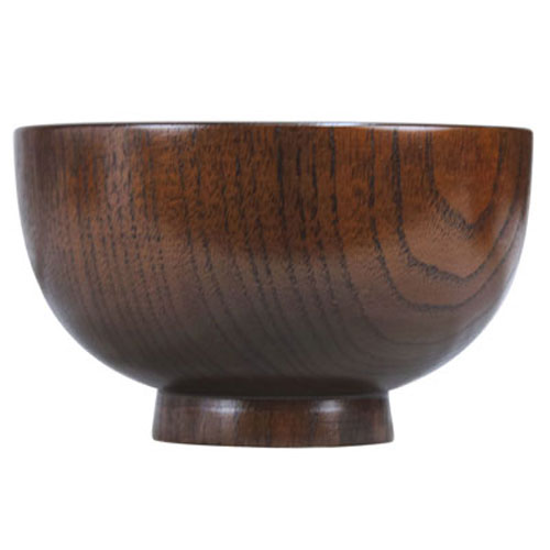 Wooden - 薗部産業 すり漆 スタンダード椀 L ED-07953