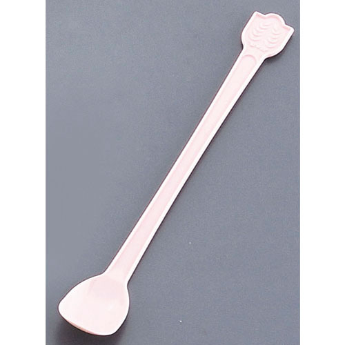 使い捨てマドラースプーン 500本入 ピンク 袋入