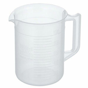 サンプラ ポリプロピレン 手付ビーカー 500ml 1029 水たし 業務用 調理 調理器具 調理用品
