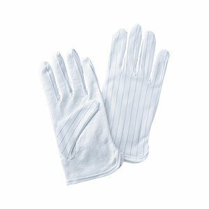 ポスト投函 サンワサプライ 静電気防止手袋 滑り止め付き Mサイズ TK-SE12M