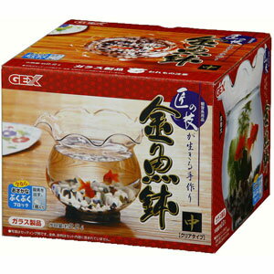 ジェックス GEX 匠の技 金魚鉢 中 1740915