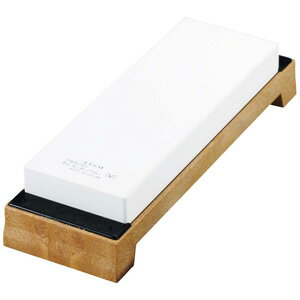 極上仕上げ砥石 台付 白 NO.6000 #6000 研ぎ石 包丁研ぎ 包丁 仕上げ砥 研ぎ石台付き 末広 SUEHIRO