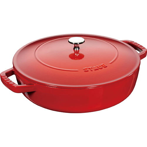 【送料無料】ストウブ staub ブレイザー ソテーパン 28cm チェリー 40511-474 RSTD605