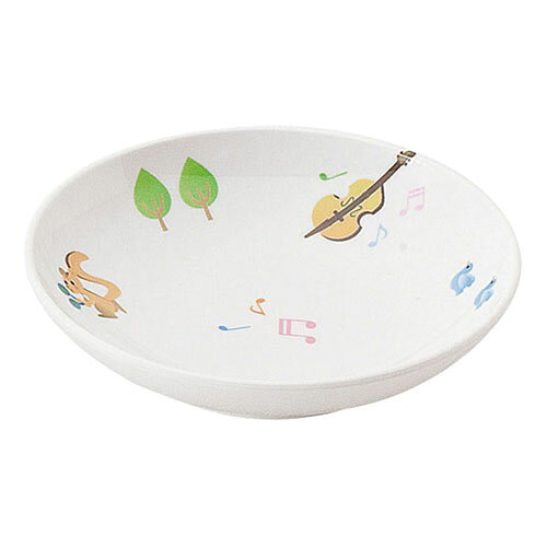 メラミンお子様食器「プチまる」 10cm 皿 2515-PM