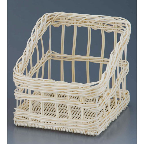 萬洋 樹脂フランスパンスタンド 角型 白 大 91-107A