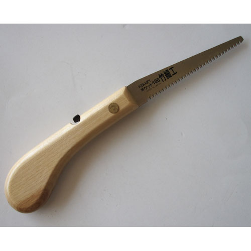 角利産業 角利 ポケット100 竹細工鋸 11006