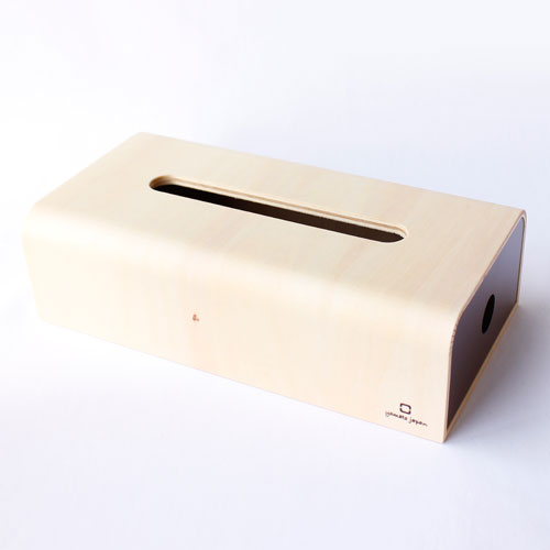 ヤマト工芸 ソフトパック用 ティッシュケース YK15-107-Br ブラウン ティッシュボックス ティッシュカバー 木製 ウッド ナチュラル モダン シンプル 日本製