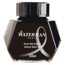 ウォーターマン WATERMAN ボトルインク ブラック S2270110