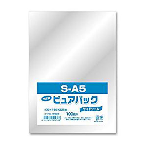乐天商城 - Nピュアパック A5用 テープなし 100枚 S-A5