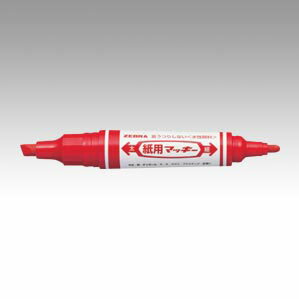 ゼブラ 紙用マッキー 赤 WYT5-R