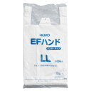 レジ袋 EFハンドLL 乳白 100枚入 006645915