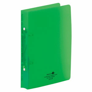LIHIT LAB リヒトラブ リングファイル ツイストリング 2穴 黄緑 F-5006-6