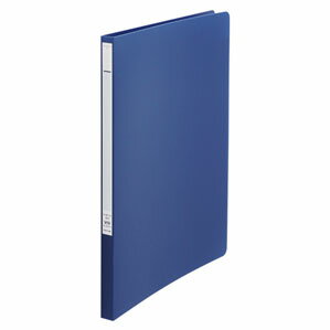 LIHIT LAB リヒトラブ パンチレスファイルZ式 A4S 紺 F-347-13