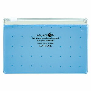 LIHIT LAB リヒトラブ クリヤーケース A8ワイド 青 F-5300-8