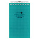 LIHIT LAB リヒトラブ AQUA DROPs ツイストリング ノート メモ 青緑 N-1661-28