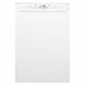 LIHIT LAB リヒトラブ AQUA DROPs 超薄型クリップボード A4 クリスタル A-5067-25