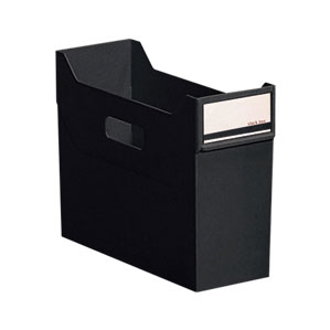 LIHIT LAB リヒトラブ リクエスト スタックボックス A4 黒 G1600-24