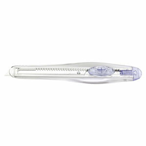 左手用裁纸刀 - エヌティー NTカッター クリアブルー IA-200SP-B