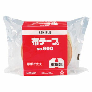 積水化学工業 布テープ NO.600 50×25 N60X03