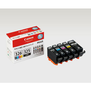 Genuine Products - キヤノン Canon インクタンク BCI-326+BCI-325 マルチパック BCI-326+325/5MP
