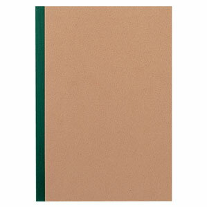 日本ノート アピカ 無地表紙ノート セミB5 緑 NT7G