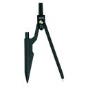 ソニック スーパーコンパス 0.5mm芯用 黒 ノック-503-BK