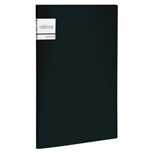 セキセイ アドワン ポケットファイル A4 ブラック AD-2645-60