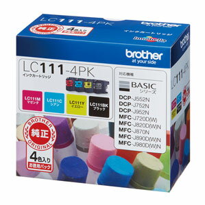 Other - ブラザー インクカートリッジ 4色パック LC111-4PK