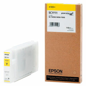 エプソン EPSON インクカートリッジ イエロー SC1Y11