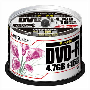 三菱化学 PCデータ用DVD-R 50枚入 DHR47JPP50