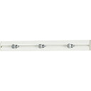 コートハンガー おしゃれ ハンガーフック フック可動式 40cm ホワイト