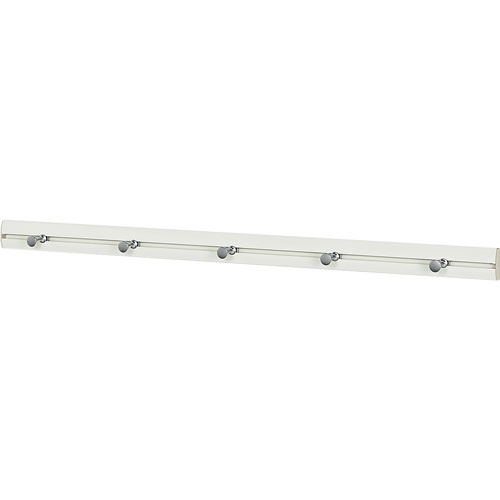 コートハンガー おしゃれ ハンガーフック フック可動式 80cm ホワイト